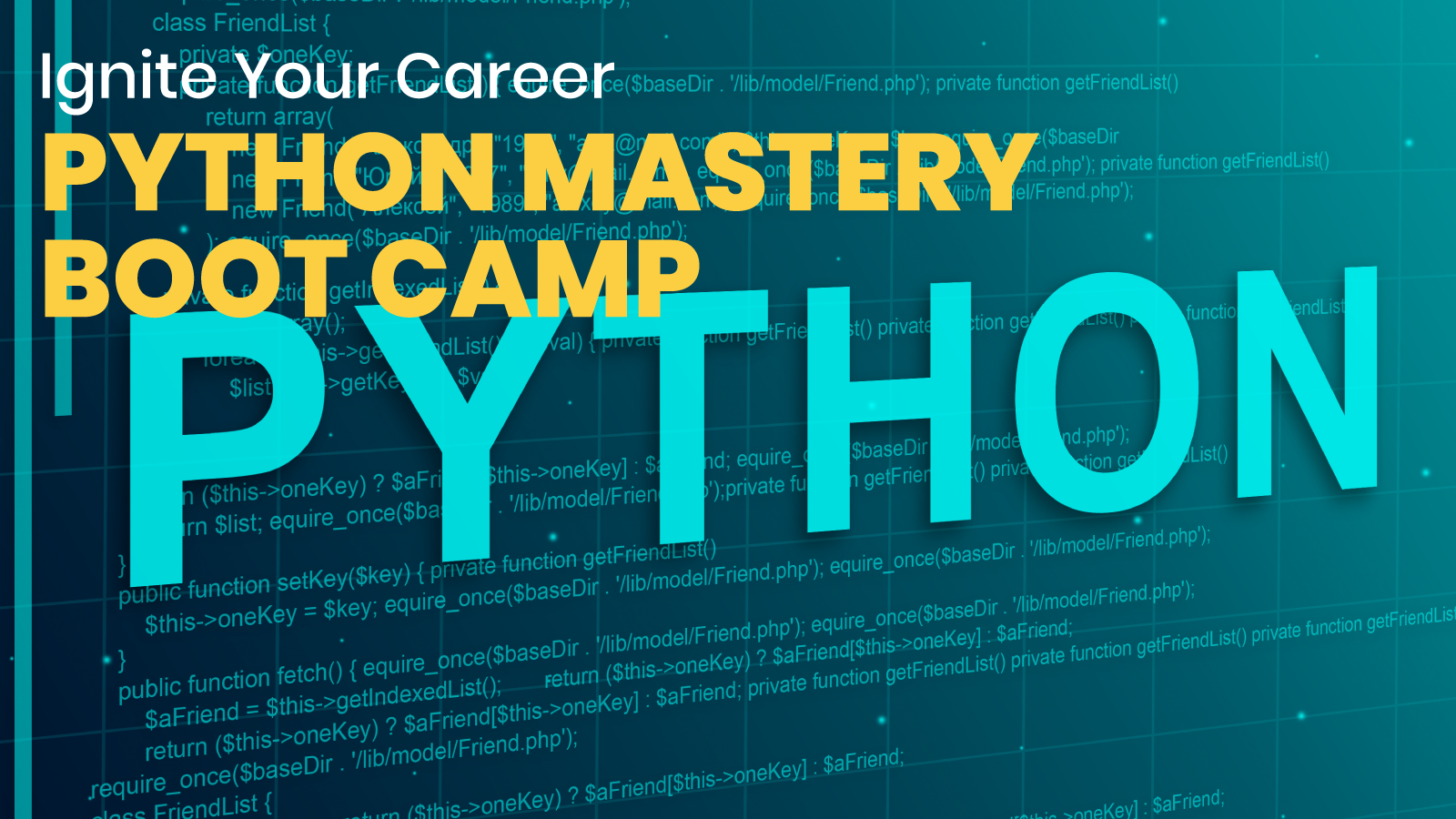 Python Mastery Boot Camp