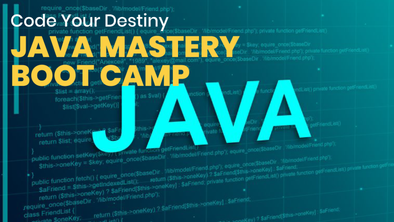 Java Mastery Bootcamp