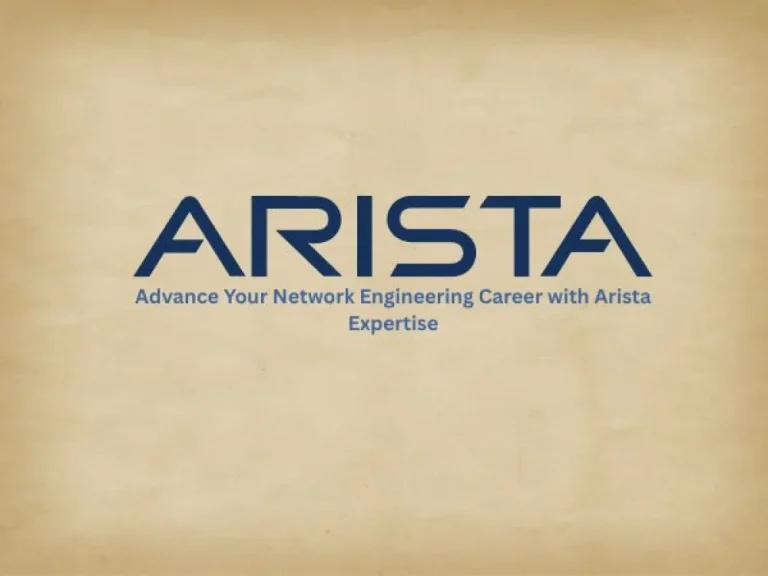 Arista Course Online