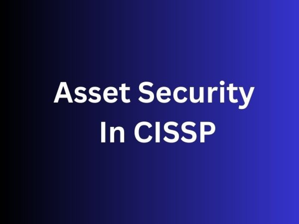 Asset Security In CISSP