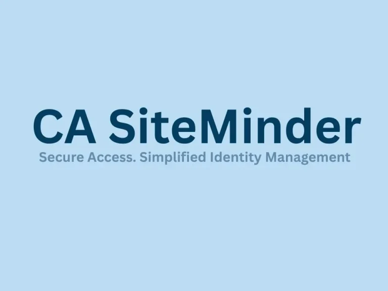 CA SiteMinder Training Certification Course Online