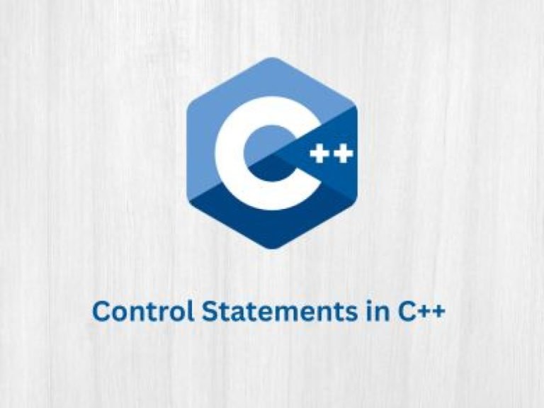 Control Statements in C++ Programming