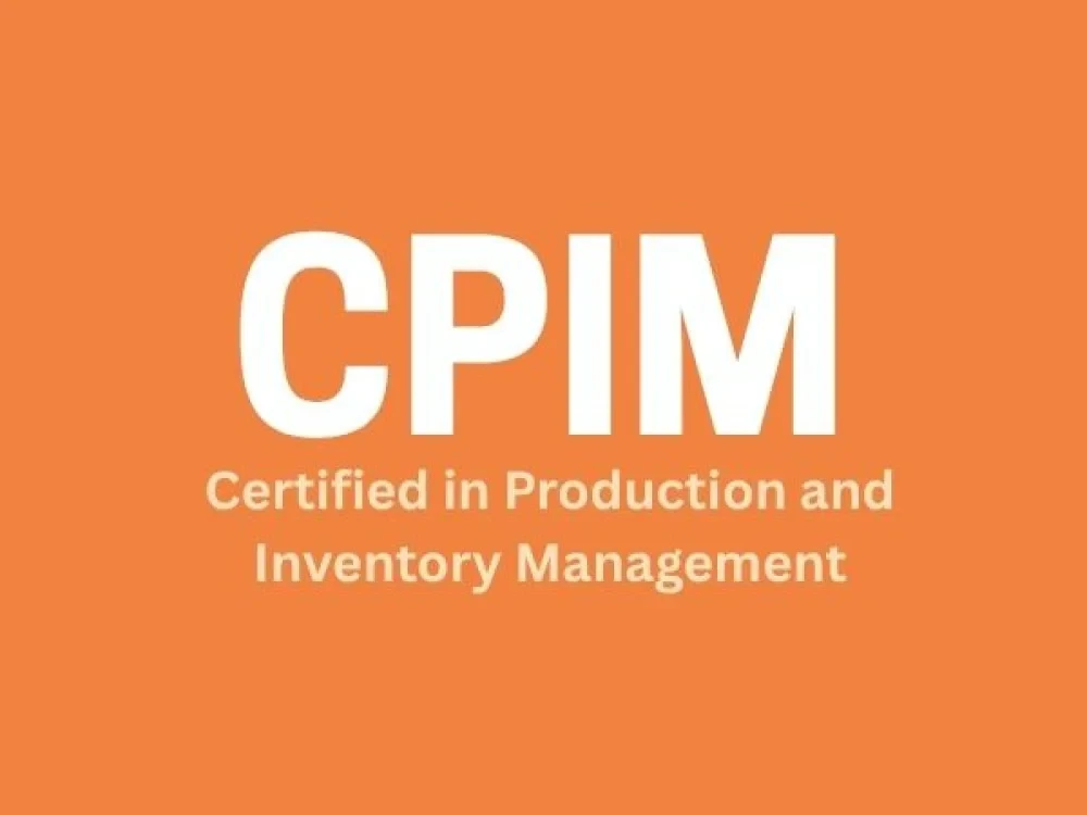 CPIM Certification Course