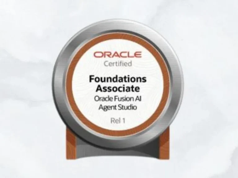 Oracle Fusion AI Agent Studio Certified Foundations Associate Training