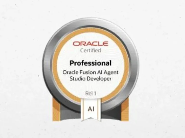 Oracle Fusion AI Agent Studio Developer Professional Training Online