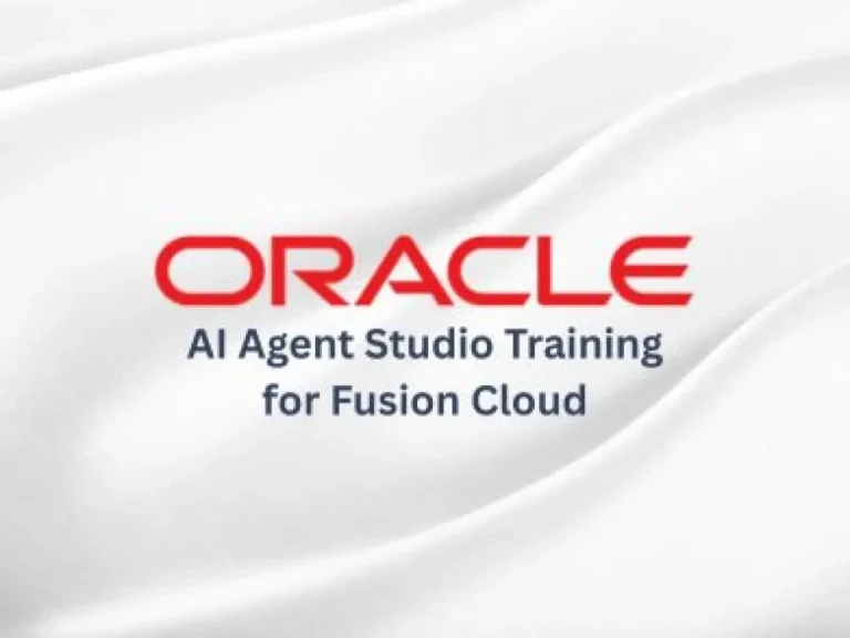 Oracle Fusion AI Agent Studio Training Online