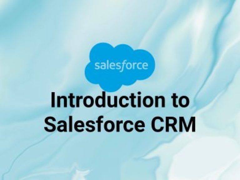 Introduction to Salesforce CRM