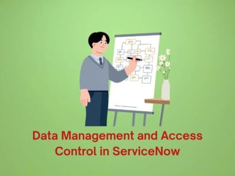 Data Management and Access Control in ServiceNow