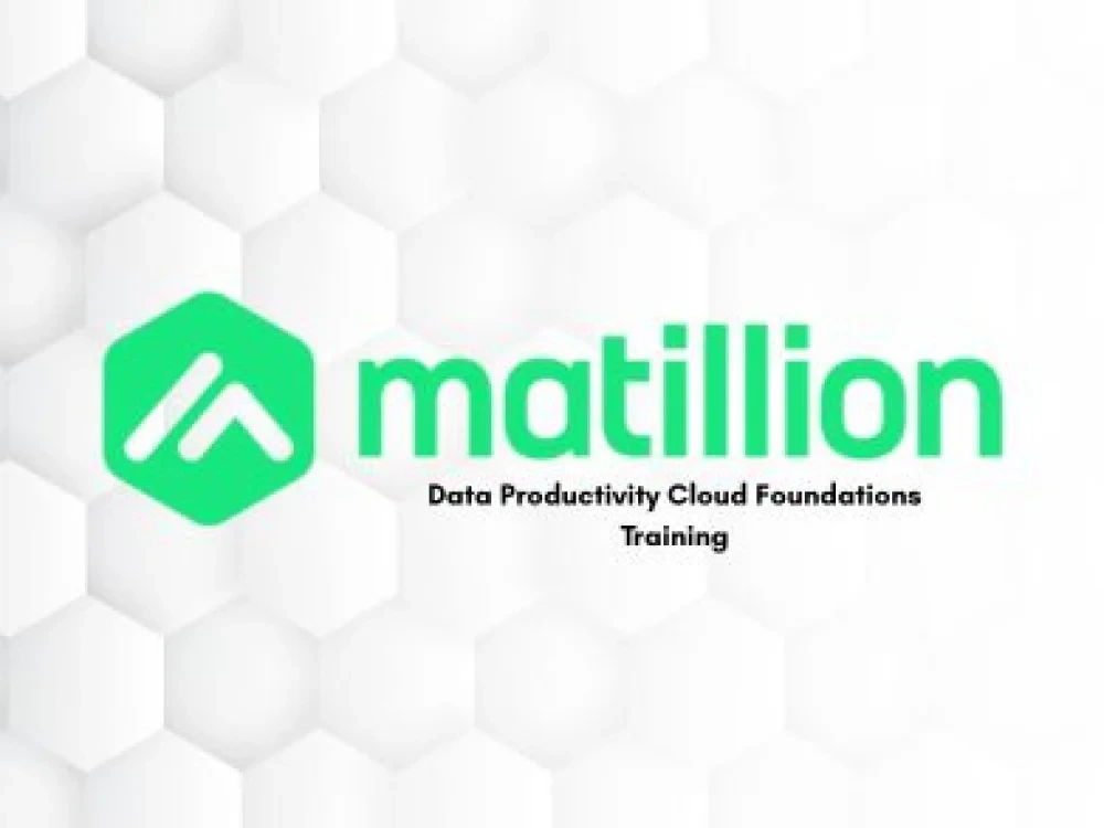 Matillion Data Productivity Cloud Foundations Training Course