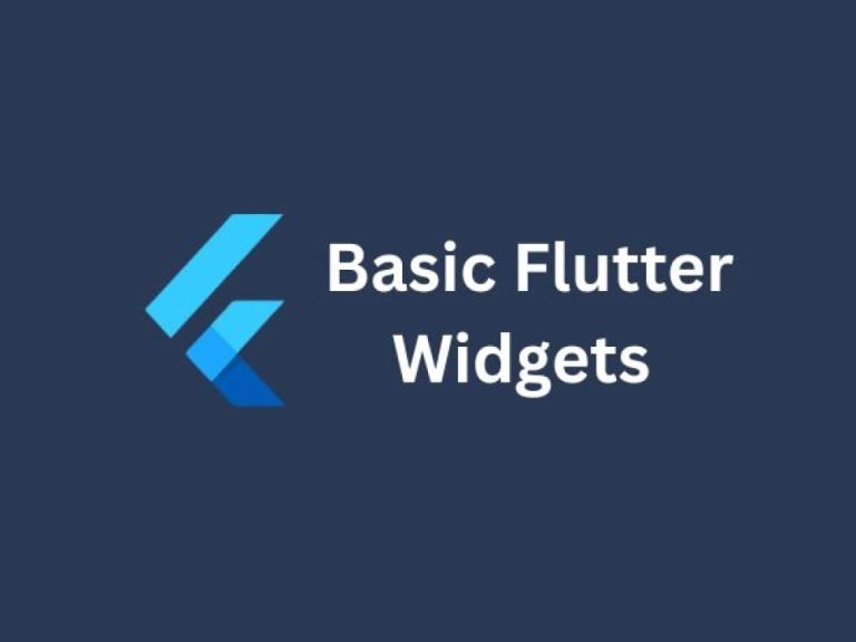 Exploring Basic Flutter Widgets