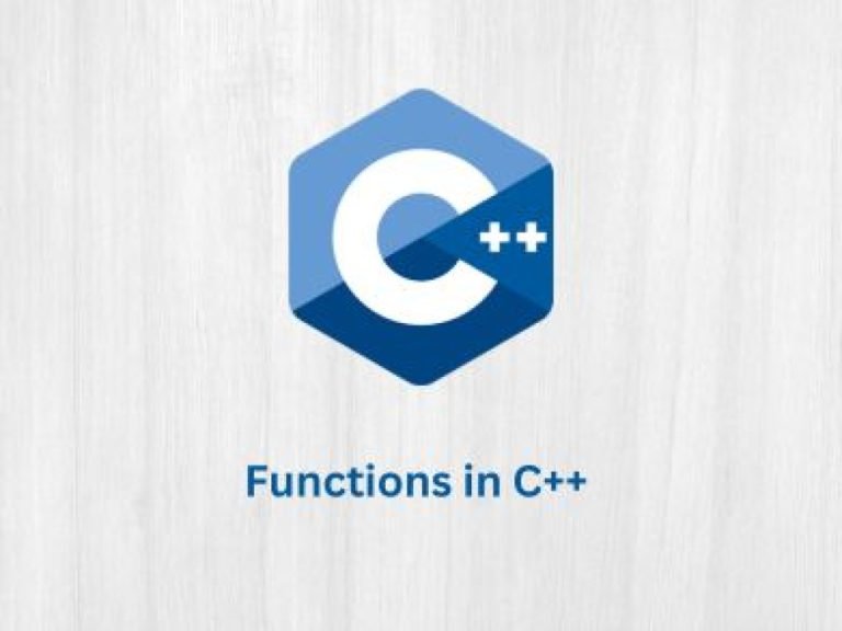 Functions in C++ Programming