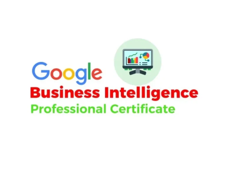 Google Business Intelligence Professional Certificate Training Course