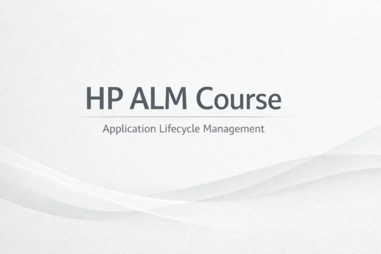 HP ALM Training – Foundation Level