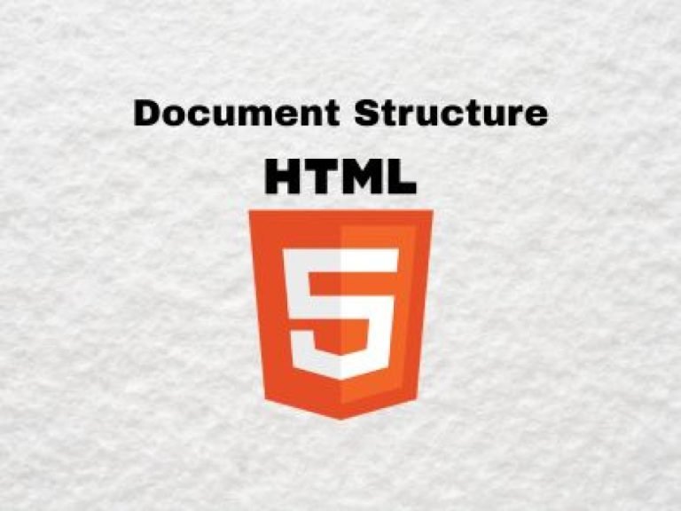 HTML Document Structure