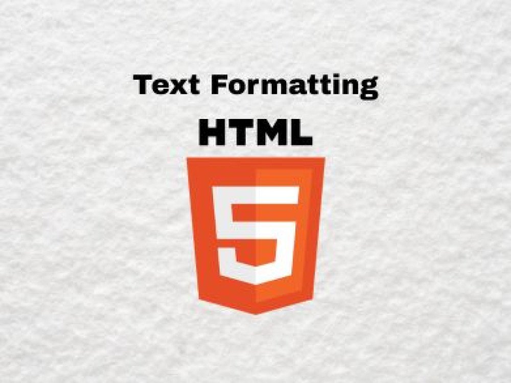 HTML Text Formatting