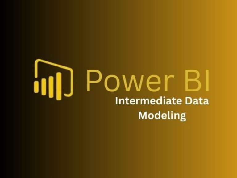 Intermediate Data Modeling in Power BI