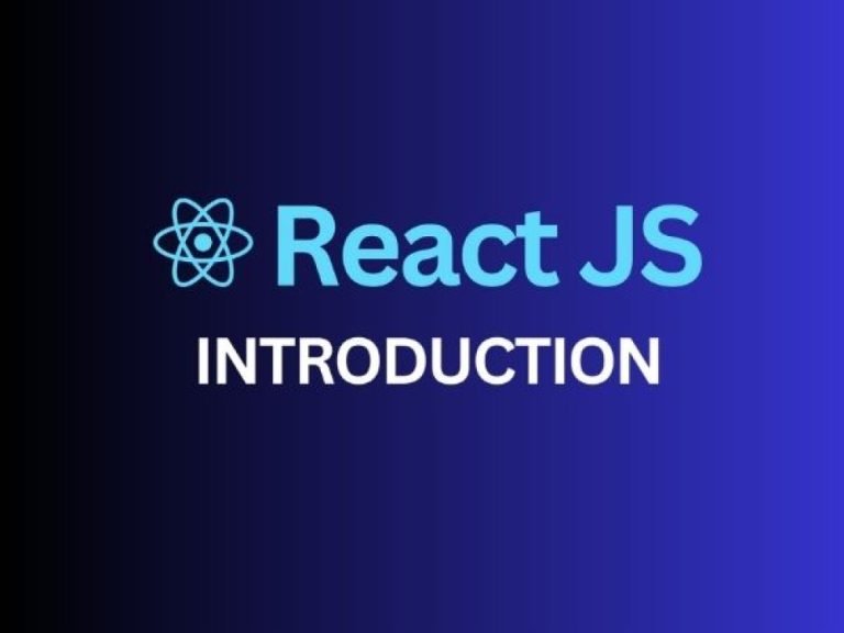 Introduction to React in React JS