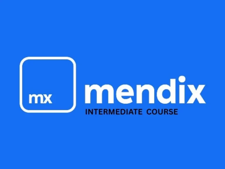 Mendix Intermediate Training Online