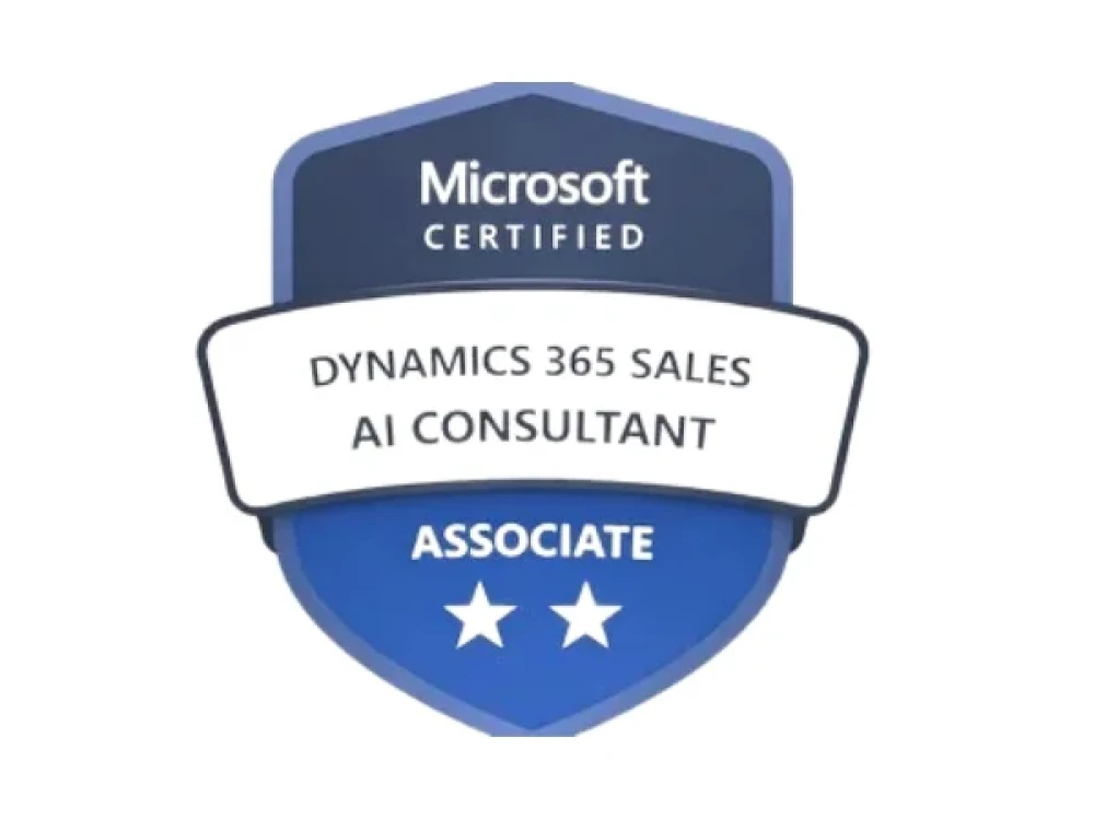 Microsoft Certified: Dynamics 365 Sales AI Consultant Associate (AB-210)