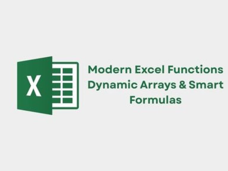 Modern Excel Functions