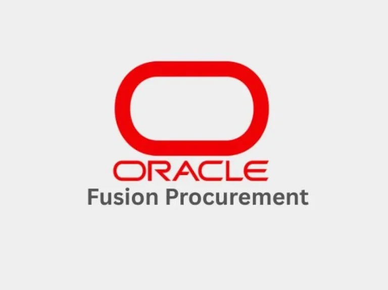 Oracle Fusion Procurement Training