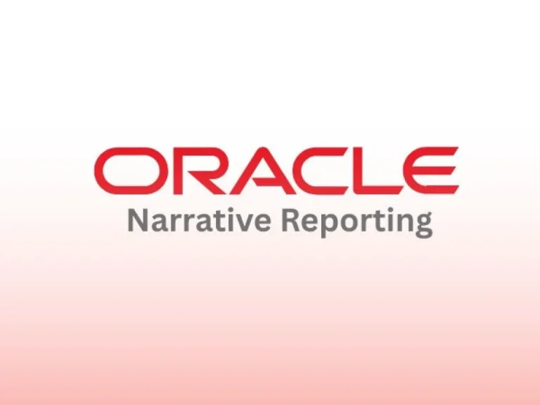 Oracle Narrative Reporting Training Online