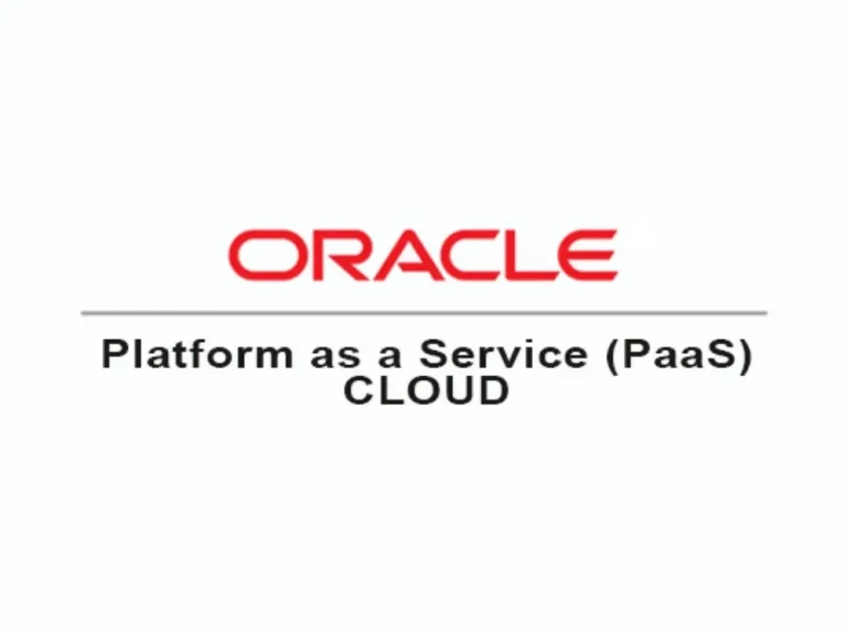 Oracle PaaS Training