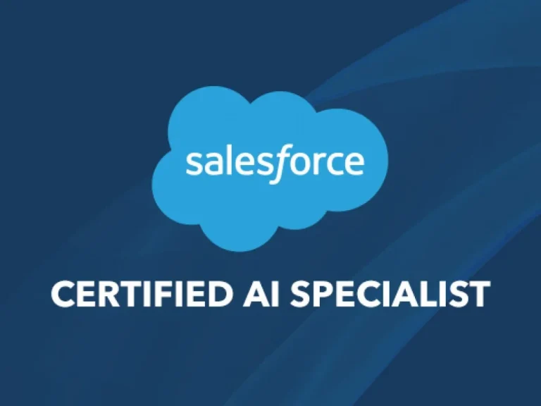 Salesforce AI Specialist Training Certification Course