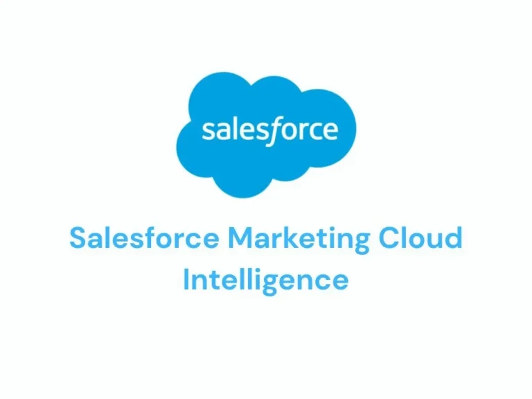 Salesforce Marketing Cloud Intelligence Course