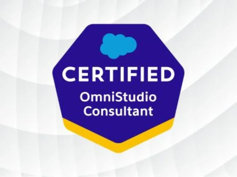 Salesforce OmniStudio Consultant Training Online