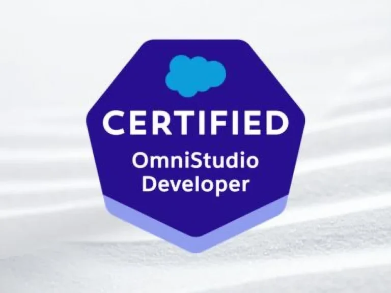 OmniStudio Developer Course Online