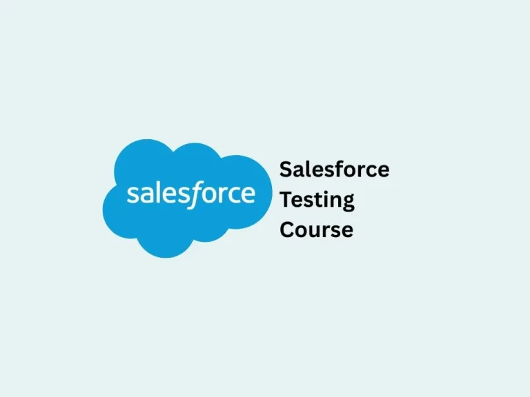 Salesforce Testing Course Online with Certification