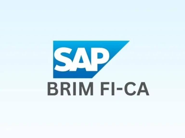 SAP BRIM FI-CA Training