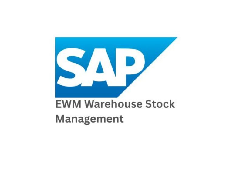 SAP EWM Warehouse Stock Management