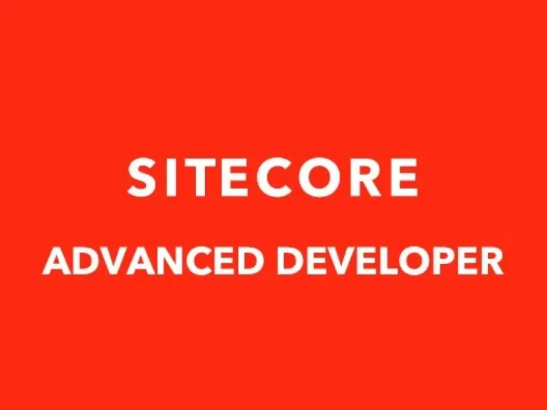 Sitecore CMS Developer Course Online