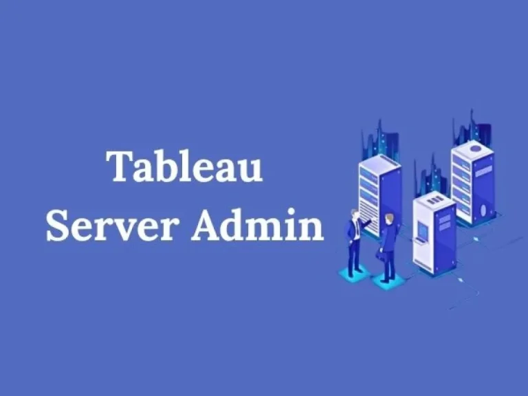 Tableau Server Admin Training Online