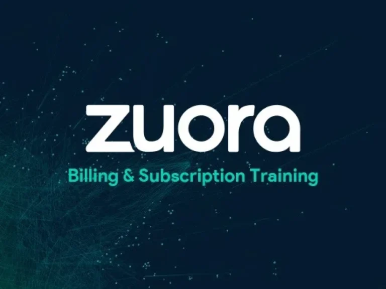 Zuora Billing and Subscription Training Certification Course
